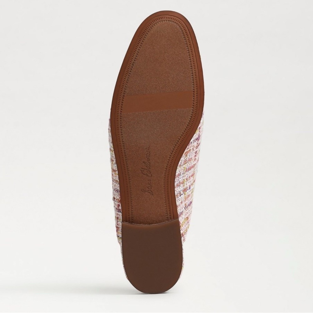 Sam Edelman Pink and Gold Mules with Open Heel - Picture 4 of 5